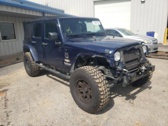 JEEP WRANGLER U 2013 with VIN 1C4BJWEG0DL625579 - Photo from auction