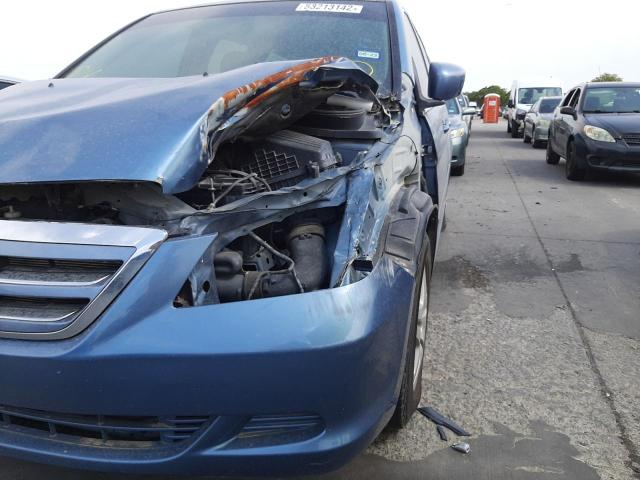 Photo 9 from auction – 2007 HONDA ODYSSEY EX with VIN 5FNRL38647B119691