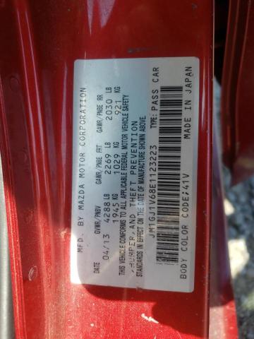Photo 10 from auction – 2014 MAZDA 6 TOURING with VIN JM1GJ1V68E1123223