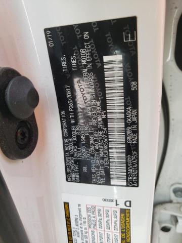 Photo 10 from auction – 2019 TOYOTA 4RUNNER SR with VIN JTEBU5JR4K5669154