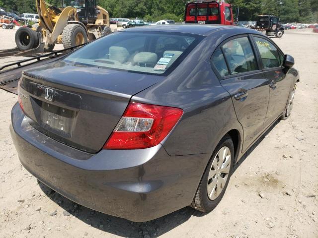 Photo 4 from auction – 2012 HONDA CIVIC LX with VIN 2HGFB2F5XCH318907