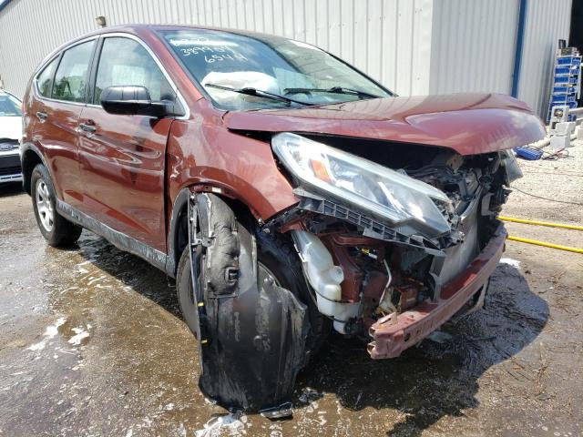 HONDA CR-V LX 2015 with VIN 2HKRM3H36FH526544 - Photo from auction