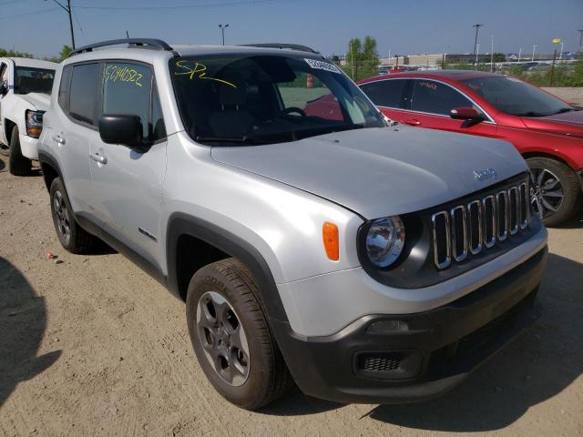 JEEP RENEGADE S 2018 with VIN ZACCJBAB5JPH18967 - Photo from auction
