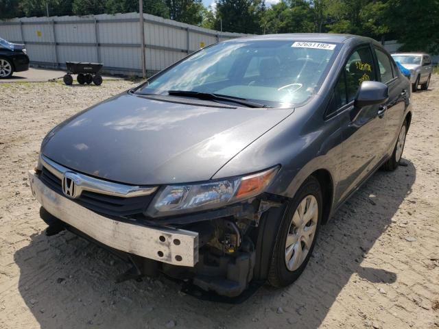 Photo 2 from auction – 2012 HONDA CIVIC LX with VIN 2HGFB2F5XCH318907