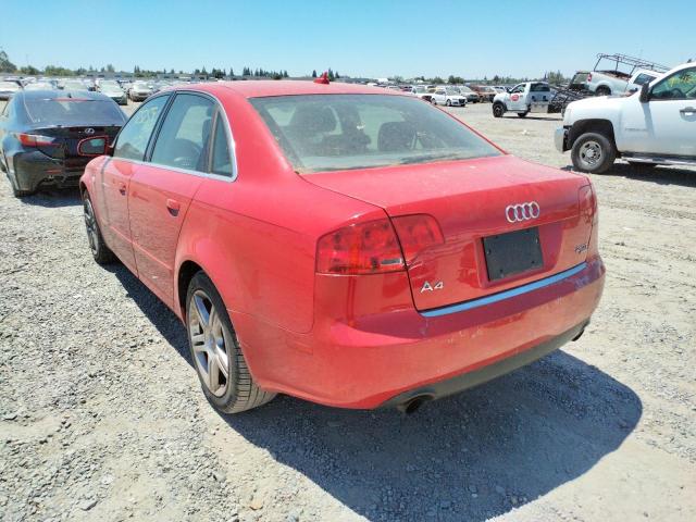 Photo 3 from auction – 2007 AUDI A4 2.0T QU with VIN WAUDF78E67A110268