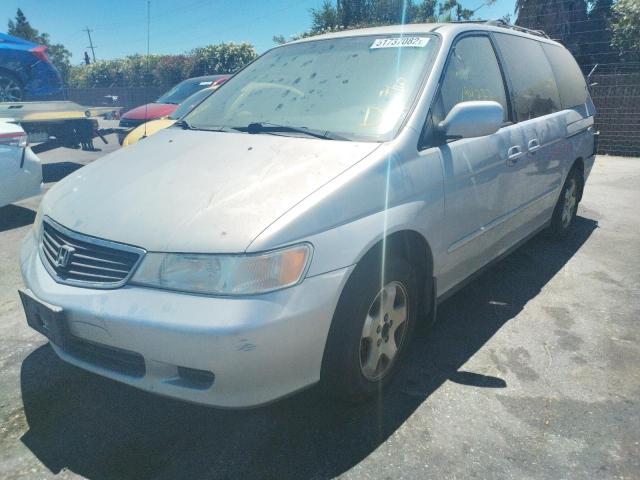 Photo 2 from auction – 2001 HONDA ODYSSEY EX with VIN 2HKRL18661H571669