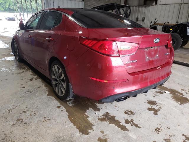 Photo 3 from auction – 2015 KIA OPTIMA SX with VIN 5XXGR4A69FG408499