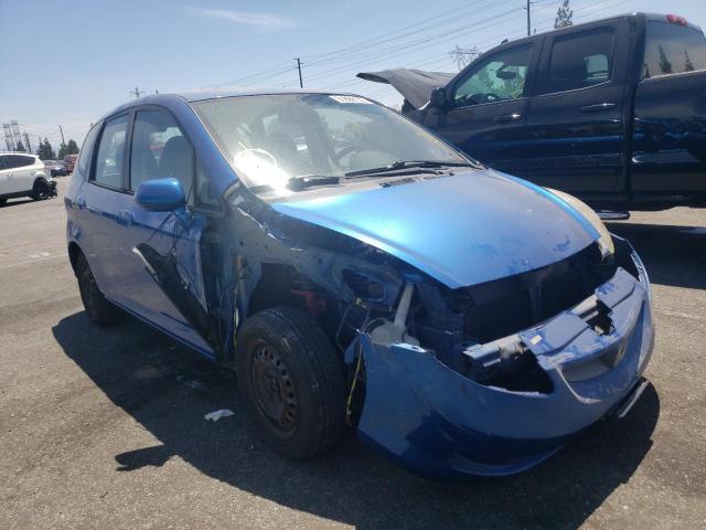 HONDA FIT 2007 with VIN JHMGD384X7S062286 - Photo from auction