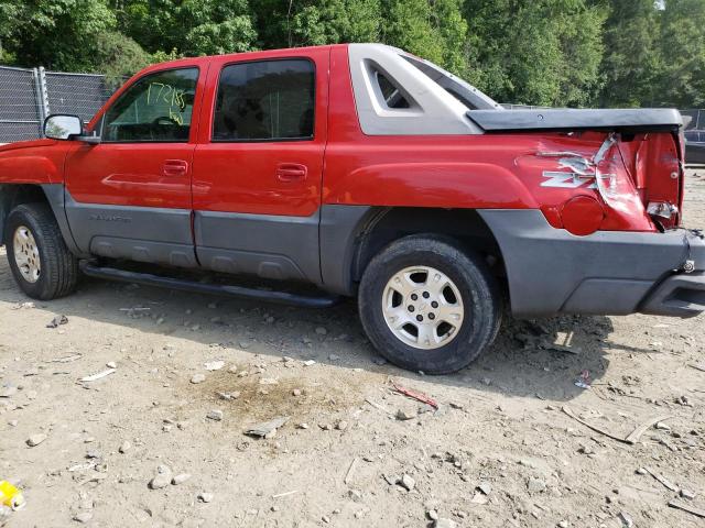 Photo 9 from auction – 2003 CHEVROLET AVALANCHE with VIN 3GNEK13T83G229965