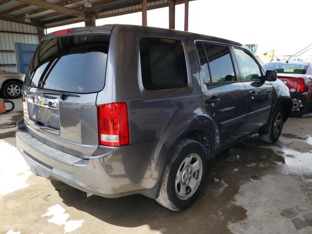 Photo 4 from auction – 2015 HONDA PILOT LX with VIN 5FNYF3H24FB003860