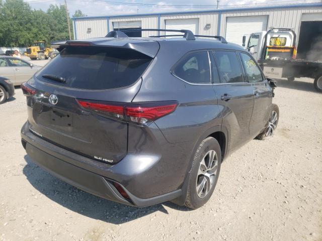 Photo 4 from auction – 2021 TOYOTA HIGHLANDER with VIN 5TDGZRBH2MS067276