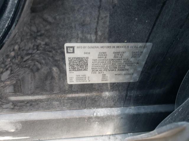 Photo 10 from auction – 2019 GMC TERRAIN SL with VIN 3GKALPEV6KL348694