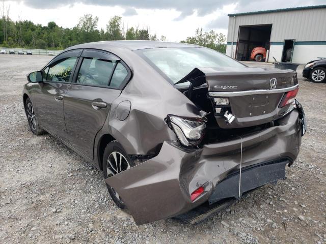 Photo 3 from auction – 2015 HONDA CIVIC EX with VIN 19XFB2F88FE227532