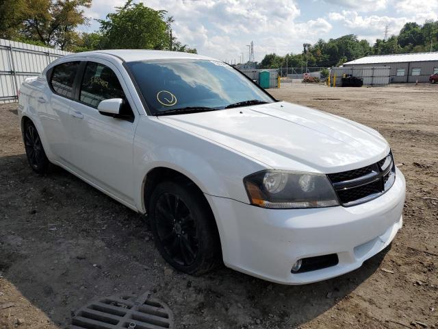DODGE AVENGER SX 2013 with VIN 1C3CDZCB2DN620512 - Photo from auction