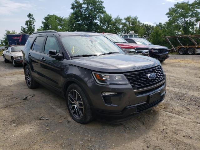 Photo 1 from auction – 2018 FORD EXPLORER S with VIN 1FM5K8GT2JGA41071