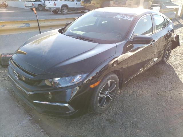 Photo 2 from auction – 2020 HONDA CIVIC LX with VIN 19XFC2F69LE025614