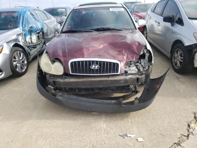 Photo 9 from auction – 2002 HYUNDAI SONATA GLS with VIN KMHWF35H82A597934