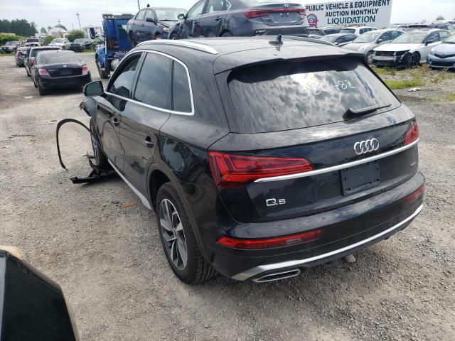Photo 3 from auction – 2022 AUDI Q5 PREMIUM with VIN WA1EAAFY0N2040767
