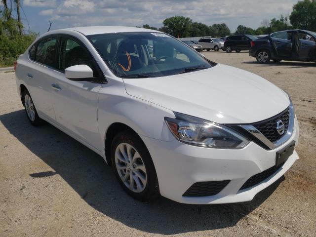 NISSAN SENTRA S 2019 with VIN 3N1AB7AP2KY287100 - Photo from auction
