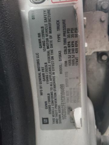 Photo 10 from auction – 2012 CHEVROLET COLORADO L with VIN 1GCDSCFE1C8104499