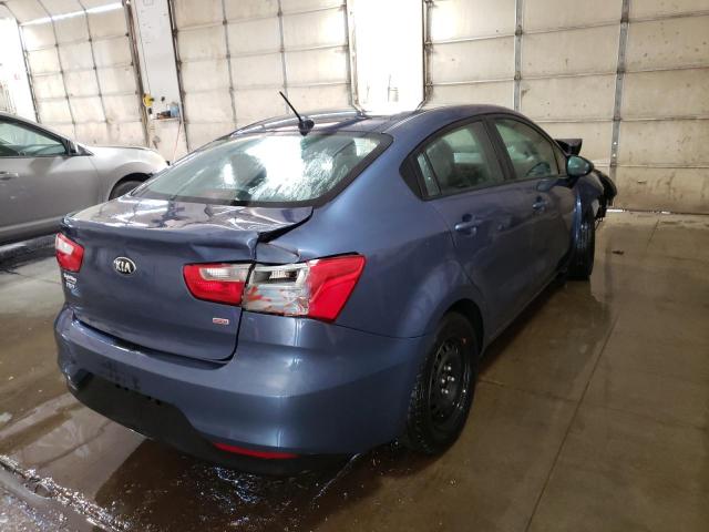 Photo 4 from auction – 2016 KIA RIO LX with VIN KNADM4A37G6548216