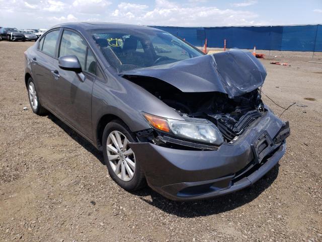 HONDA CIVIC EXL 2012 with VIN 2HGFB2F90CH545252 - Photo from auction