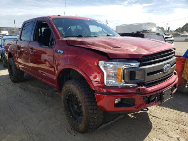 FORD F150 SUPER 2018 with VIN 1FTEW1E53JKE76781 - Photo from auction
