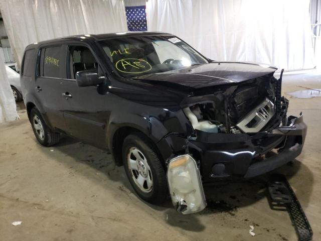 HONDA PILOT LX 2011 with VIN 5FNYF4H21BB054216 - Photo from auction