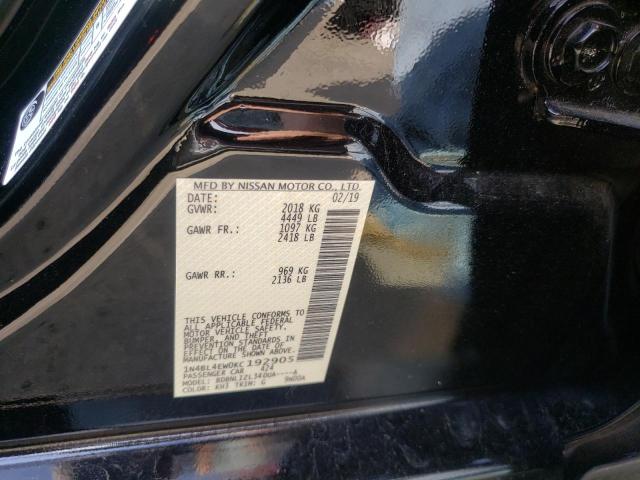 Photo 10 from auction – 2019 NISSAN ALTIMA SL with VIN 1N4BL4EW0KC192905