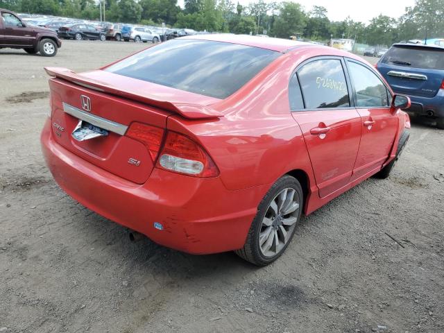Photo 4 from auction – 2009 HONDA CIVIC SI with VIN 2HGFA55599H705236