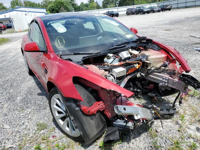 TESLA MODEL 3 2022 with VIN 5YJ3E1EB4NF187007 - Photo from auction