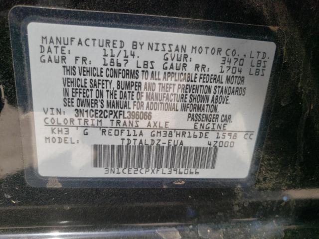 Photo 10 from auction – 2015 NISSAN VERSA NOTE with VIN 3N1CE2CPXFL396066