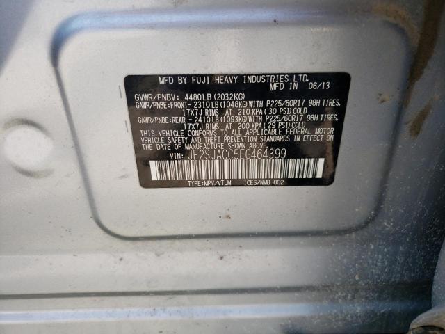 Photo 10 from auction – 2014 SUBARU FORESTER 2 with VIN JF2SJACC5EG464399