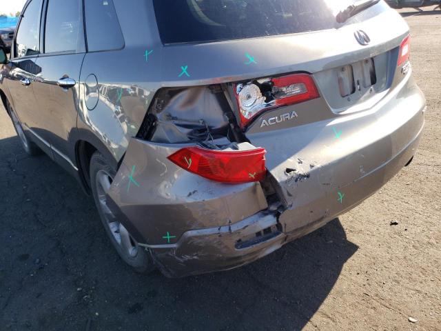 Photo 9 from auction – 2007 ACURA RDX TECHNO with VIN 5J8TB18557A021168