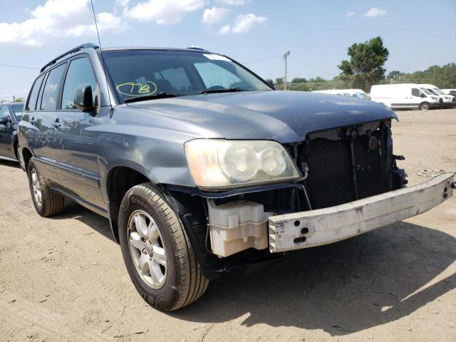TOYOTA HIGHLANDER 2002 with VIN JTEHF21A020057222 - Photo from auction
