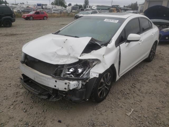 Photo 2 from auction – 2015 HONDA CIVIC EX with VIN 2HGFB2F80FH522677