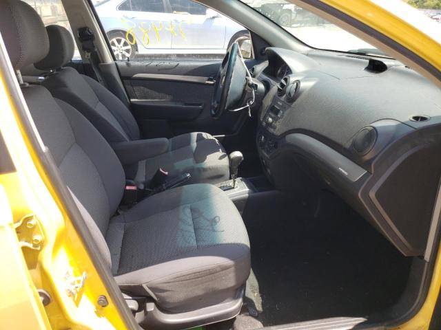 Photo 5 from auction – 2007 CHEVROLET AVEO with VIN KL1TD56697B150687