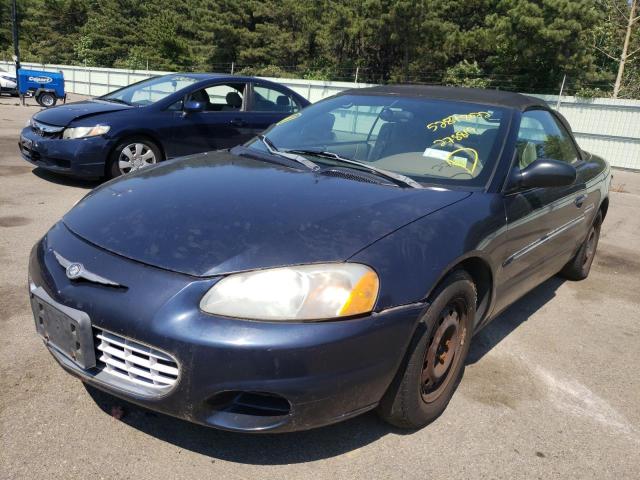 Photo 2 from auction – 2002 CHRYSLER SEBRING LX with VIN 1C3EL45X92N278819
