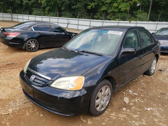 Photo 2 from auction – 2002 HONDA CIVIC EX with VIN 1HGES267X2L078496