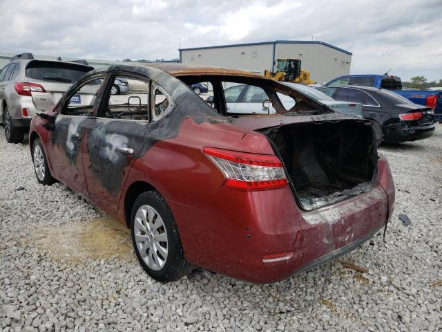 Photo 3 from auction – 2015 NISSAN SENTRA S with VIN 3N1AB7AP1FL669461