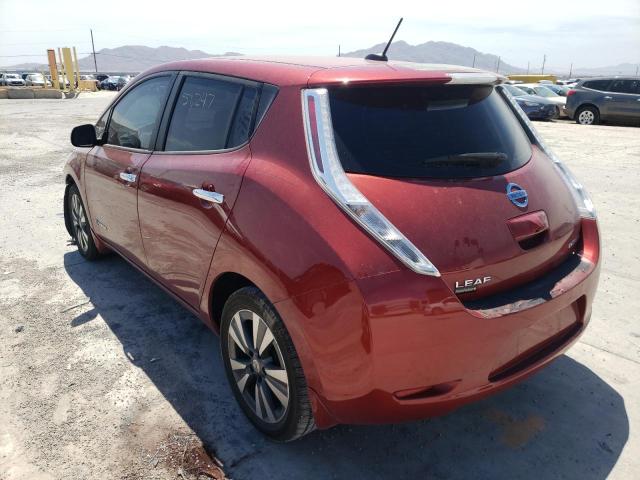 Photo 3 from auction – 2015 NISSAN LEAF S with VIN 1N4AZ0CP7FC323932