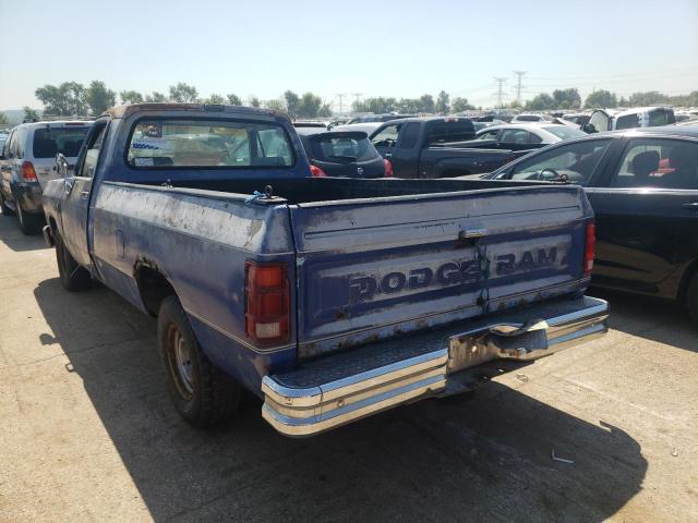 Photo 3 from auction – 1990 DODGE D-SERIES D with VIN 1B7GE16Y1LS722749