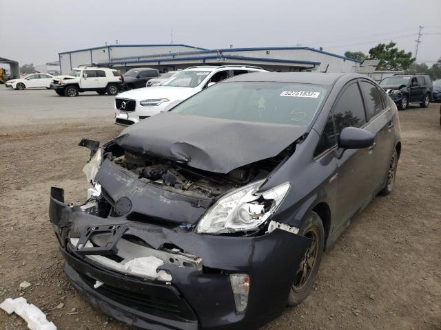 Photo 2 from auction – 2015 TOYOTA PRIUS with VIN JTDKN3DU0F0480512