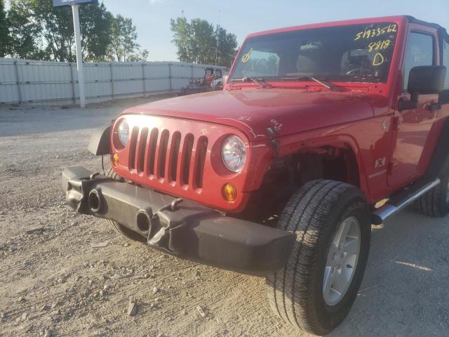 Photo 9 from auction – 2008 JEEP WRANGLER X with VIN 1J4FA24198L578818