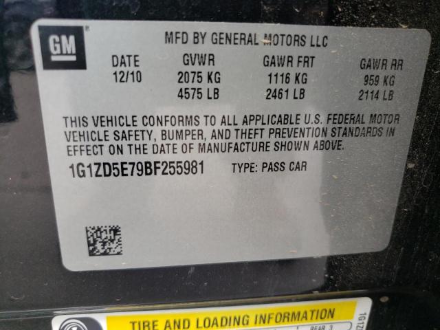 Photo 10 from auction – 2011 CHEVROLET MALIBU 2LT with VIN 1G1ZD5E79BF255981