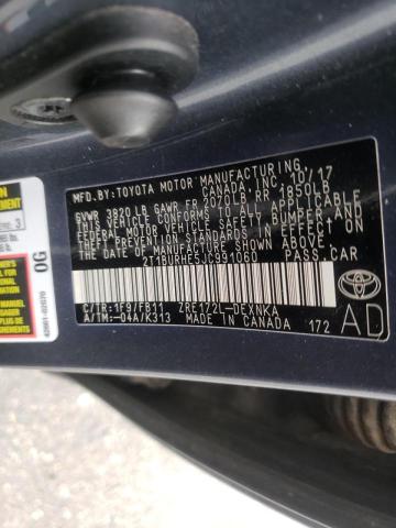 Photo 10 from auction – 2018 TOYOTA COROLLA L with VIN 2T1BURHE5JC991060