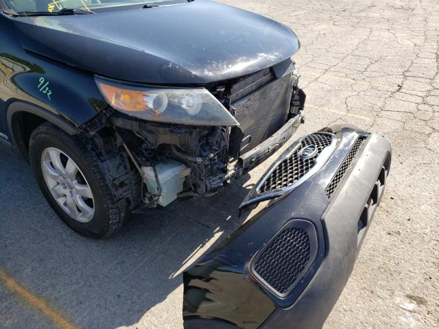 Photo 9 from auction – 2013 KIA SORENTO LX with VIN 5XYKTDA25DG309812