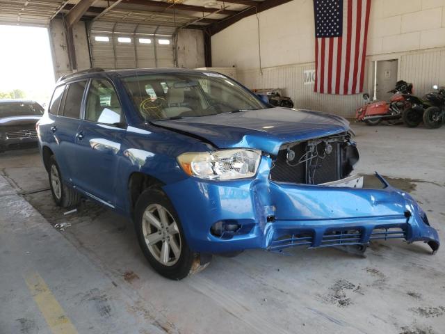TOYOTA HIGHLANDER 2008 with VIN JTEDS41AX82019547 - Photo from auction