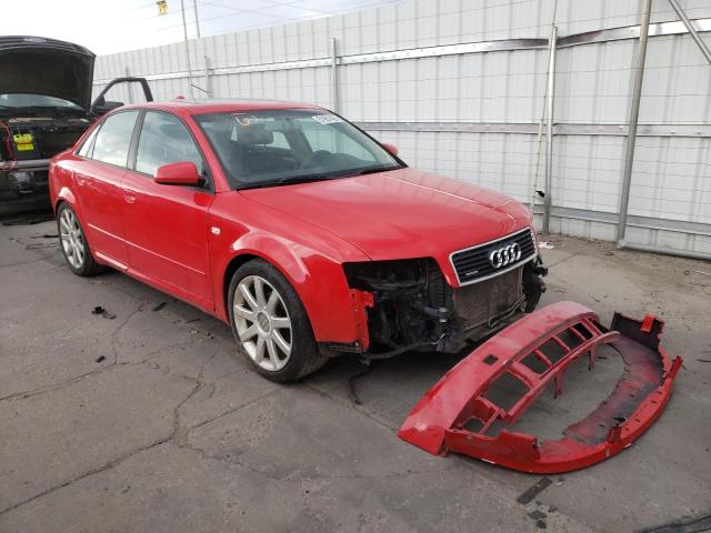 AUDI A4 1.8T QU 2004 with VIN WAULC68E04A205628 - Photo from auction