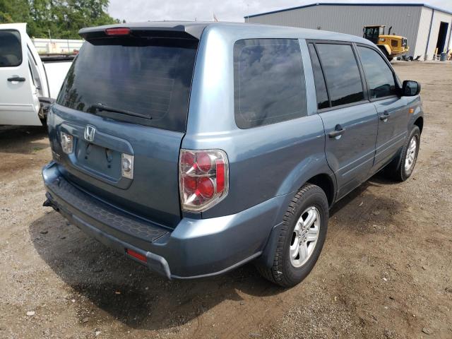 Photo 4 from auction – 2007 HONDA PILOT LX with VIN 5FNYF28107B015104